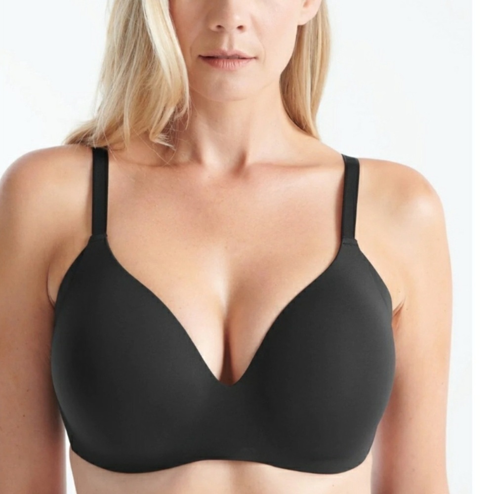 Knew Knix wingwomen Contour wireless bra in black size 8 40DD